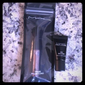 MAC Mini Lipglass and Prep and Prime